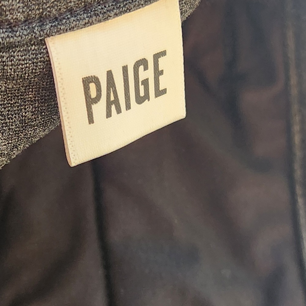 Paige Pants Mens 32 Gray Elmwood Jogger Iced Black Stretch Golf Sweatpants - Picture 15 of 16